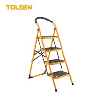 TOLSEN STEEL LADDER 4 STEPS, 150kgs